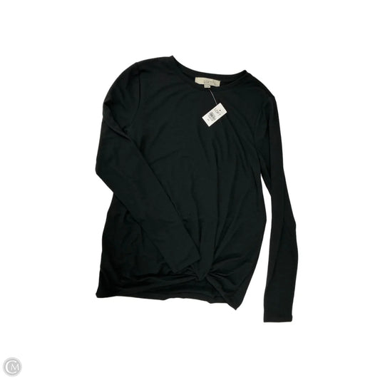 Top Long Sleeve By Loft In Black, Size: Xs
