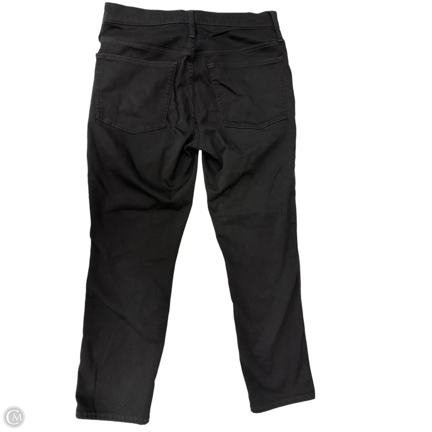 Jeans Straight By J. Crew In Black, Size: 8