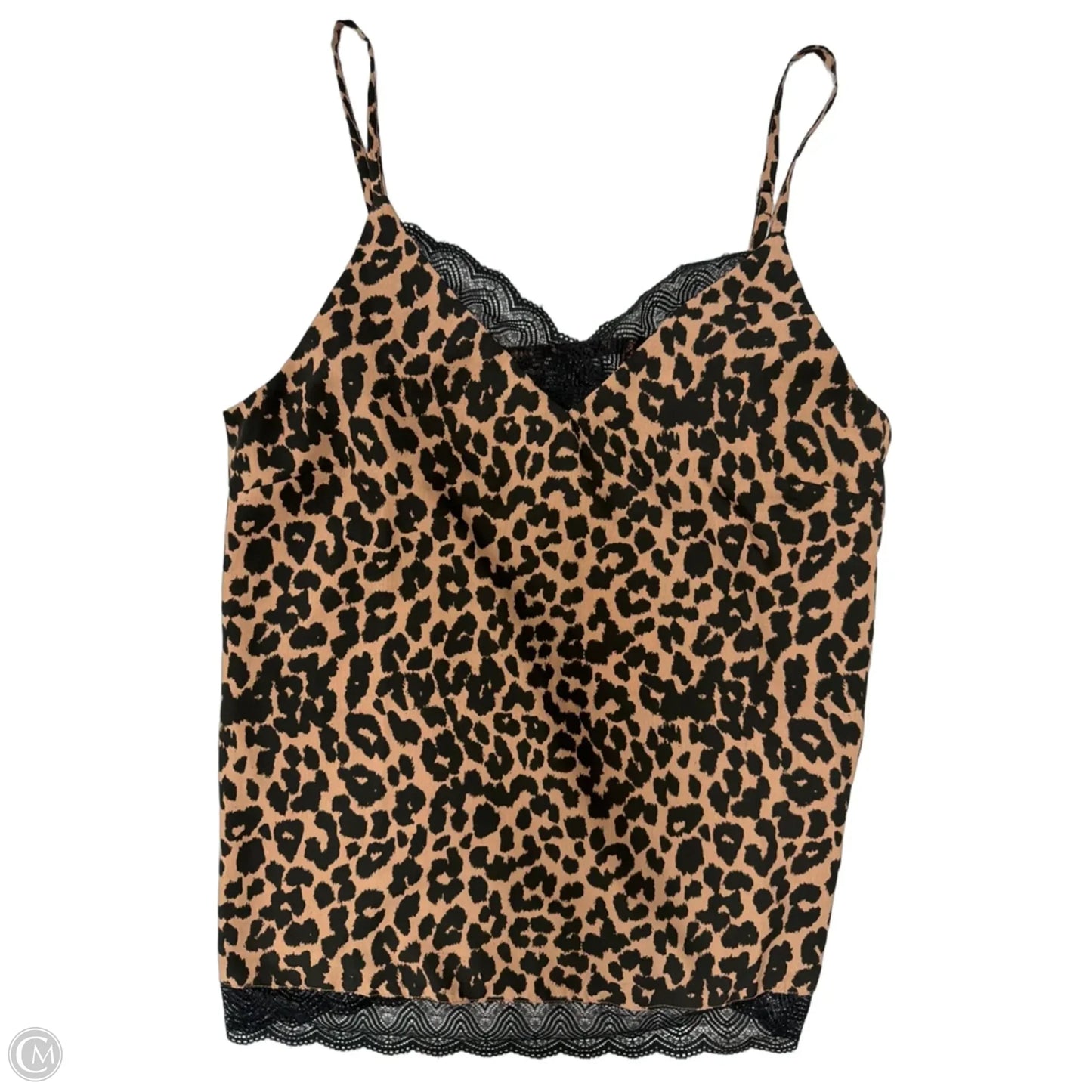 Tank Top By Clothes Mentor In Animal Print, Size: M