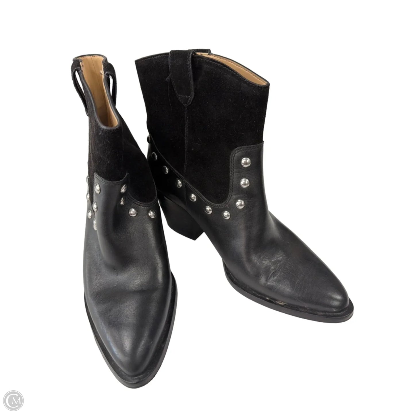 Boots Designer By Coach In Black, Size: 7
