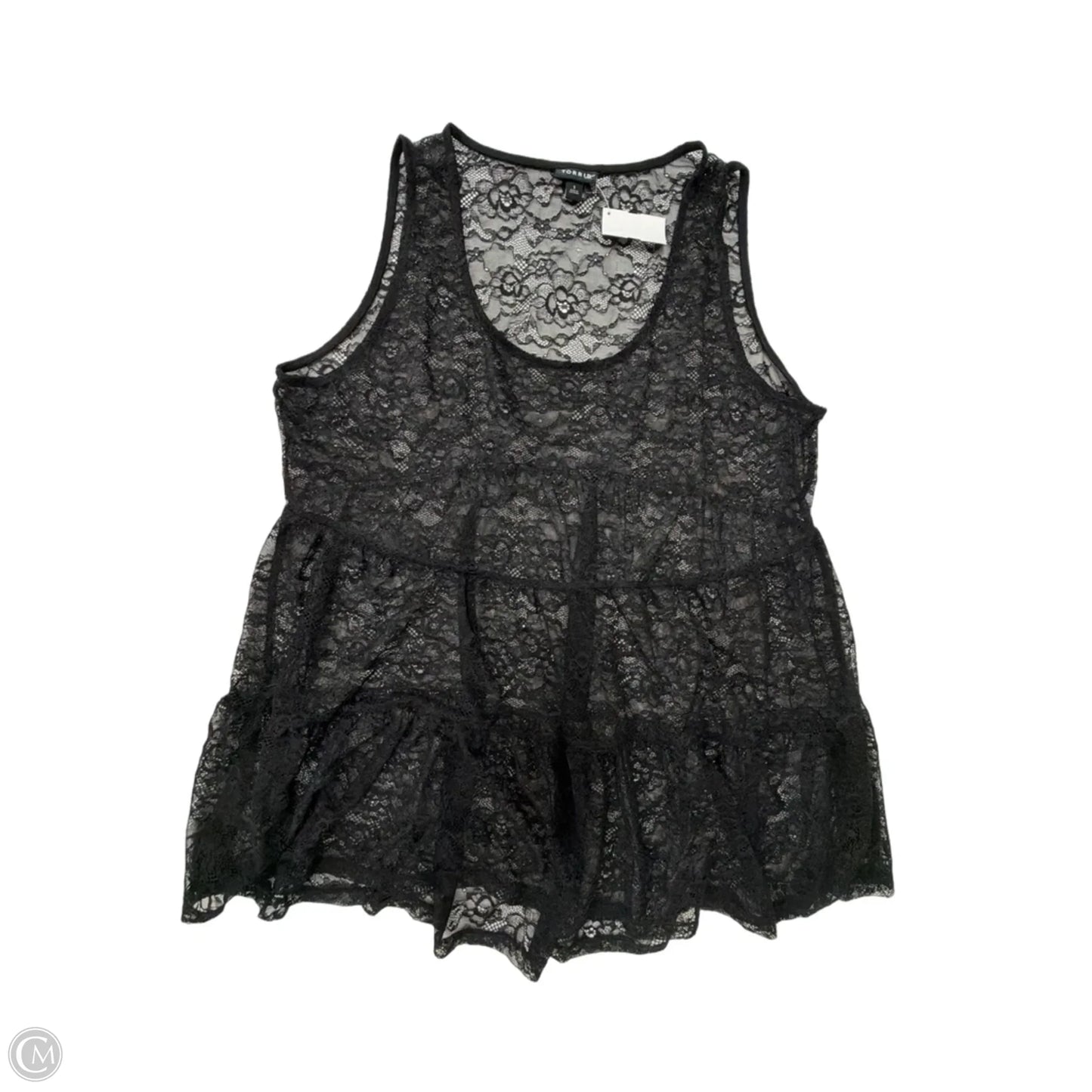Tank Top By Torrid In Black, Size: 1x