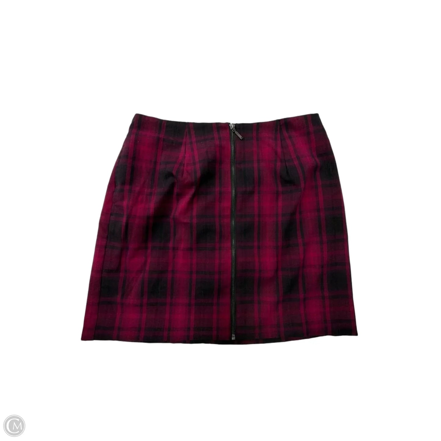 Skirt Mini & Short By Torrid In Black & Pink, Size: L