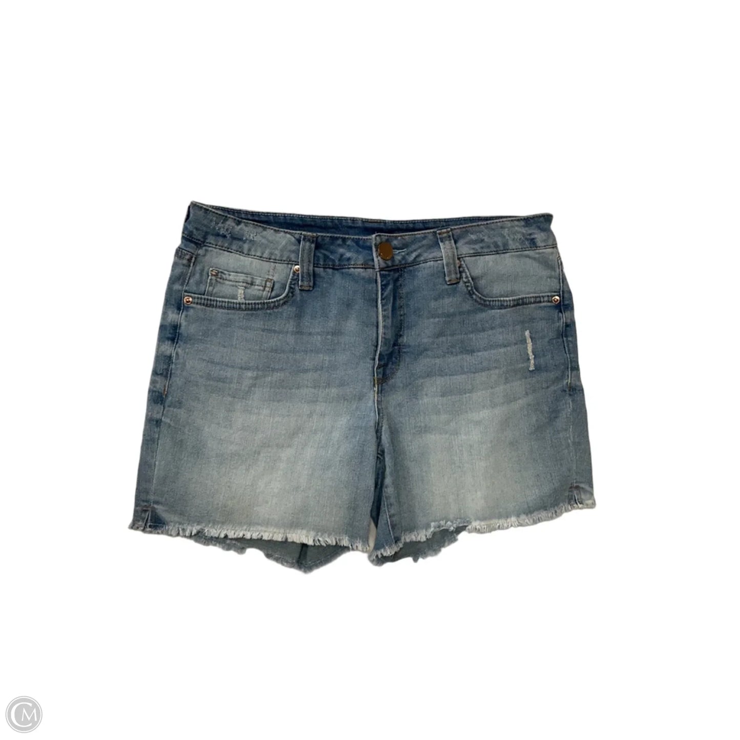 Shorts By Seven 7 In Blue Denim, Size: 8