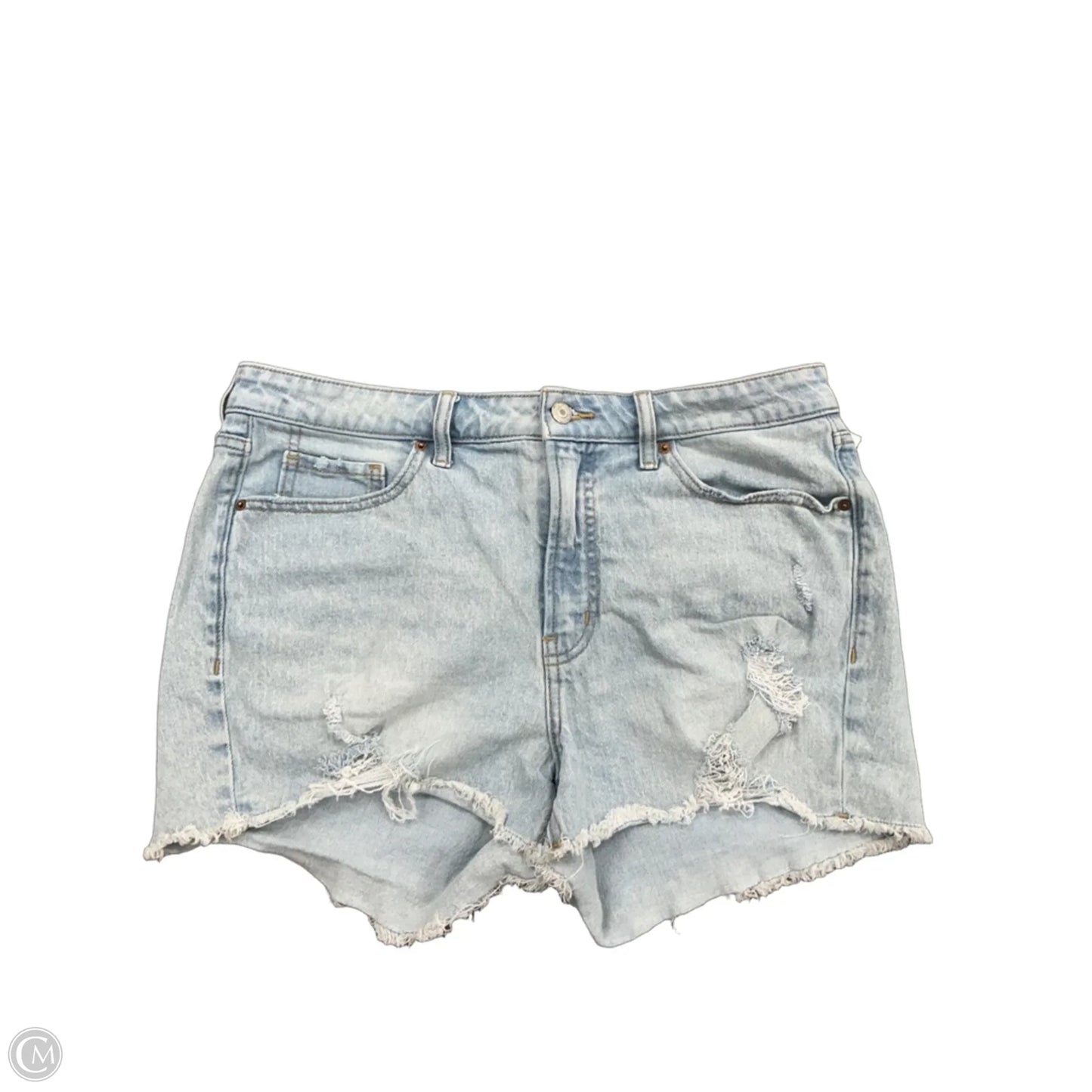 Shorts By Old Navy In Blue Denim, Size: 14