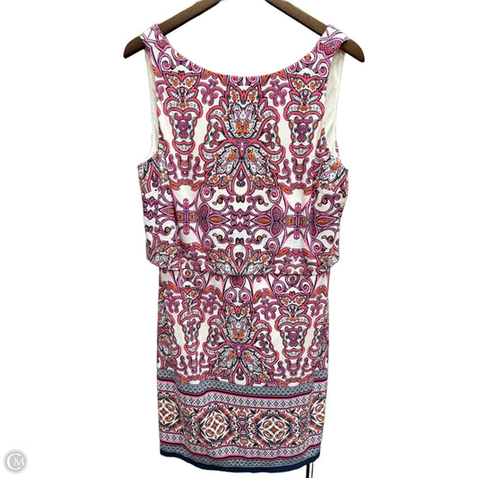 Dress Casual Midi By Vince Camuto In Pink, Size: Xl