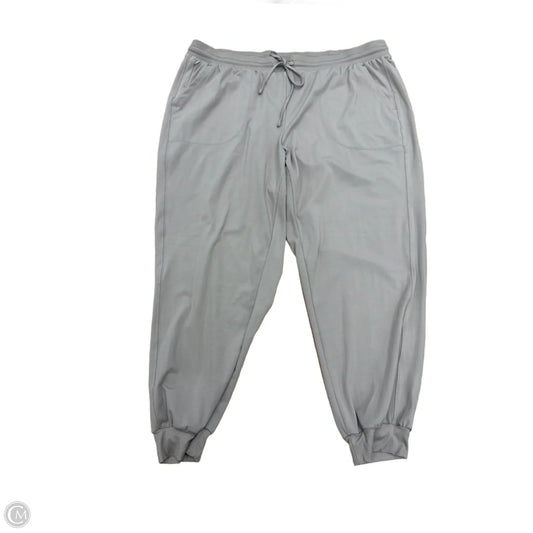 Athletic Pants By Zac And Rachel In Tan, Size: 2x