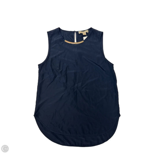 Top Sleeveless By Michael By Michael Kors In Blue, Size: M