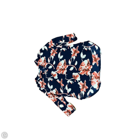 Top Long Sleeve By Clothes Mentor In Floral Print, Size: 2x