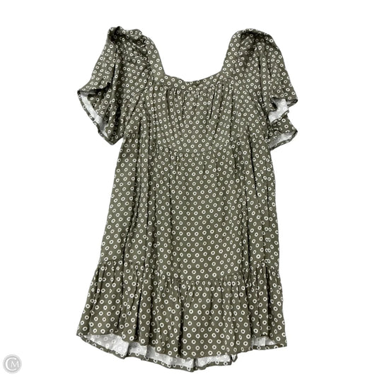 Dress Casual Midi By Maurices In Green, Size: 1x