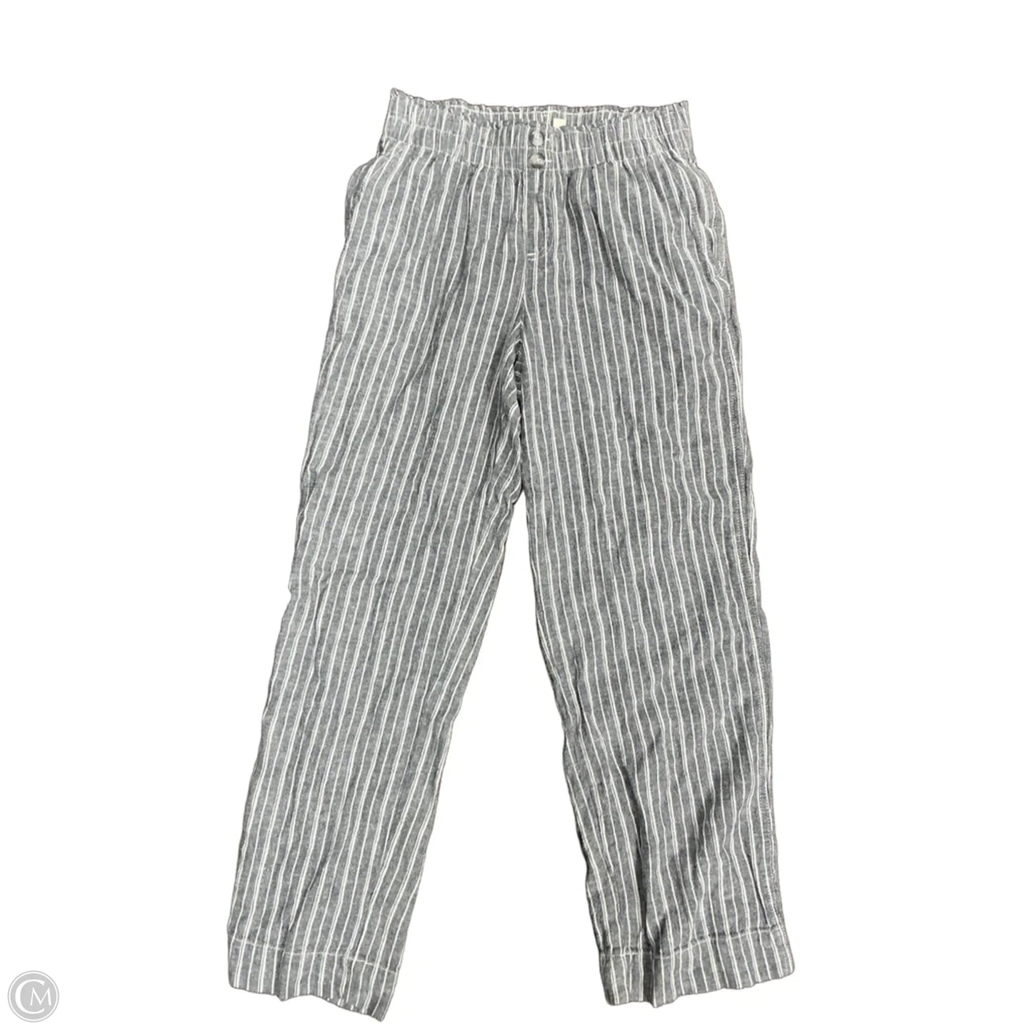 Pants Wide Leg By Briggs In Striped Pattern, Size: 4