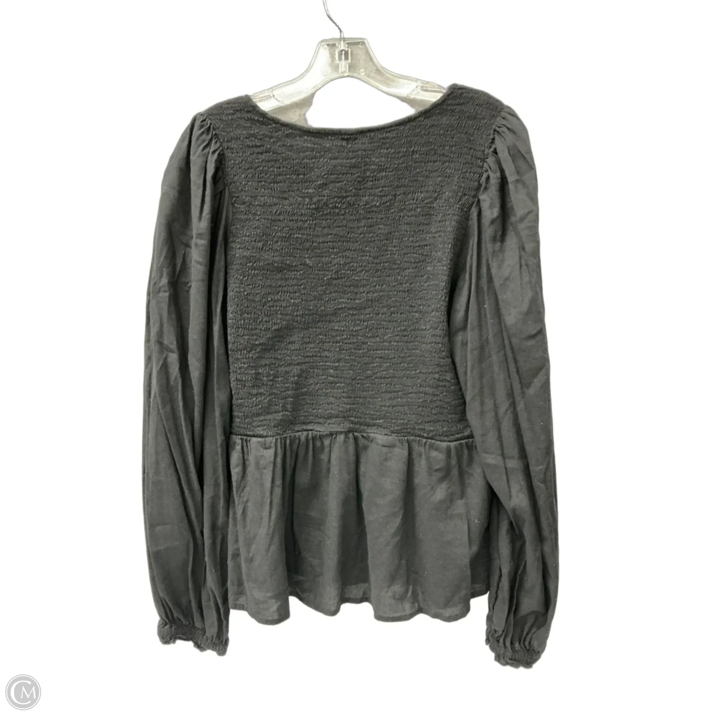 Top Long Sleeve By Old Navy In Black, Size: L