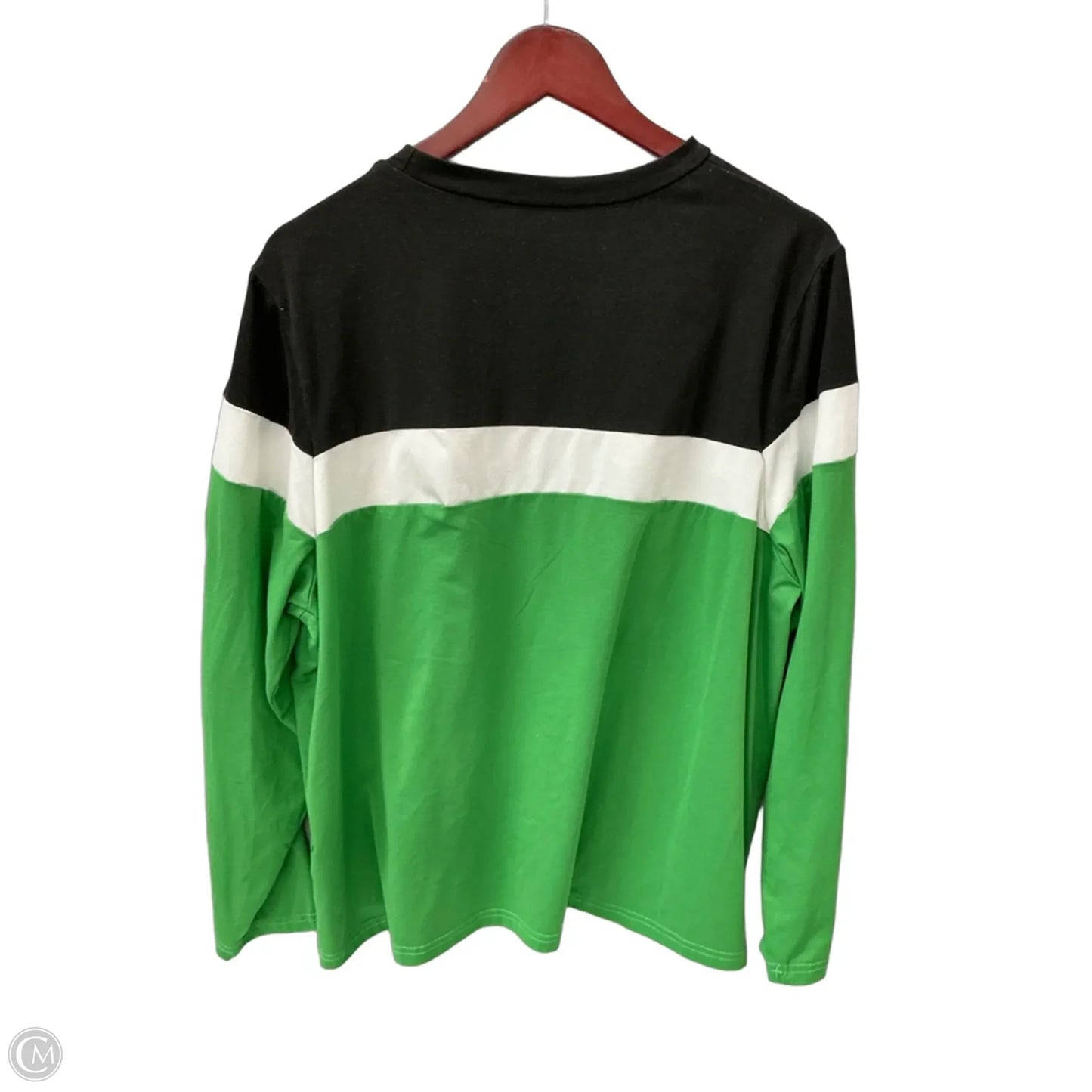 Top Long Sleeve By Shein In Green, Size: 3x