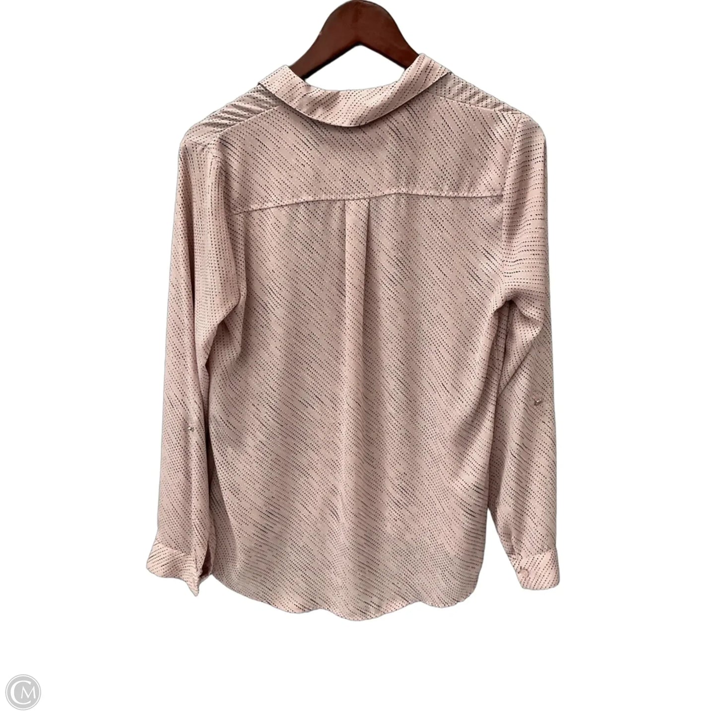 Top Long Sleeve By Apt 9 In Pink, Size: S