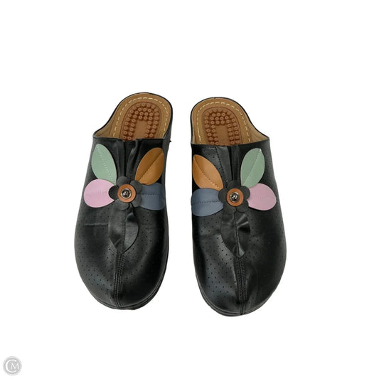 Shoes Flats By Clothes Mentor In Black, Size: 8