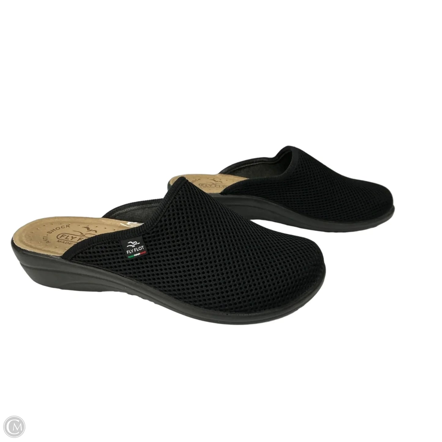 Shoes Flats By Clothes Mentor In Black, Size: 8