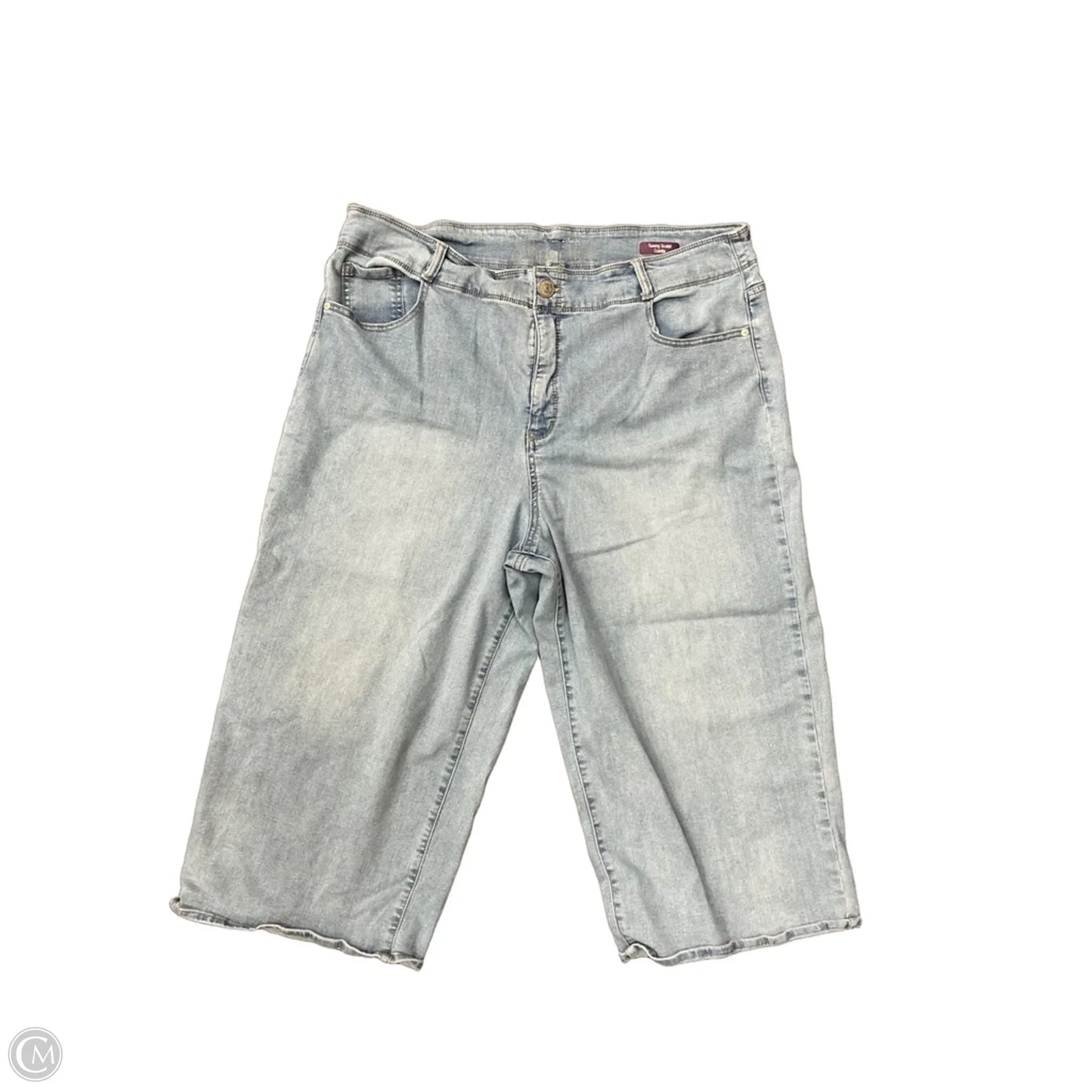 Jeans Wide Leg By Gloria Vanderbilt In Blue Denim, Size: 20
