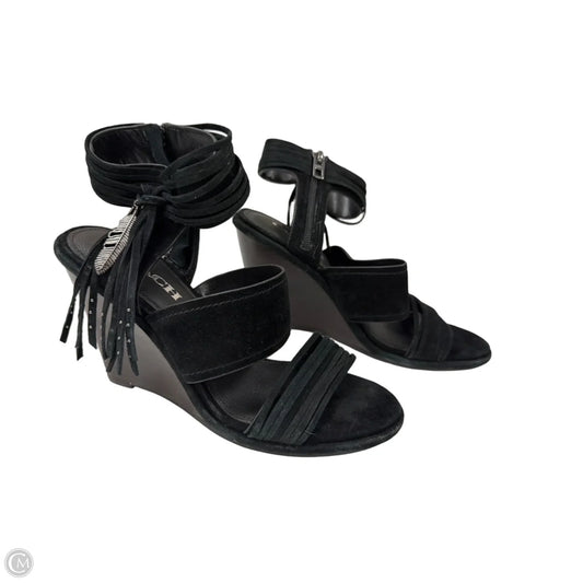 Shoes Designer By Coach In Black, Size: 8