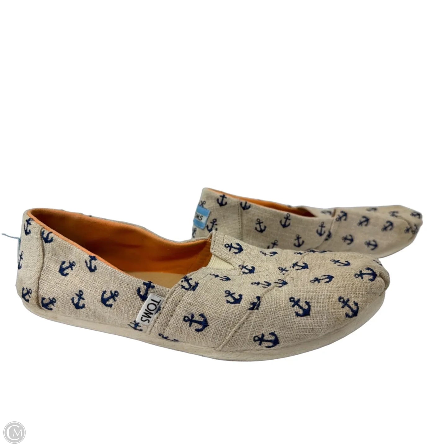Shoes Flats By Toms In Tan, Size: 8.5