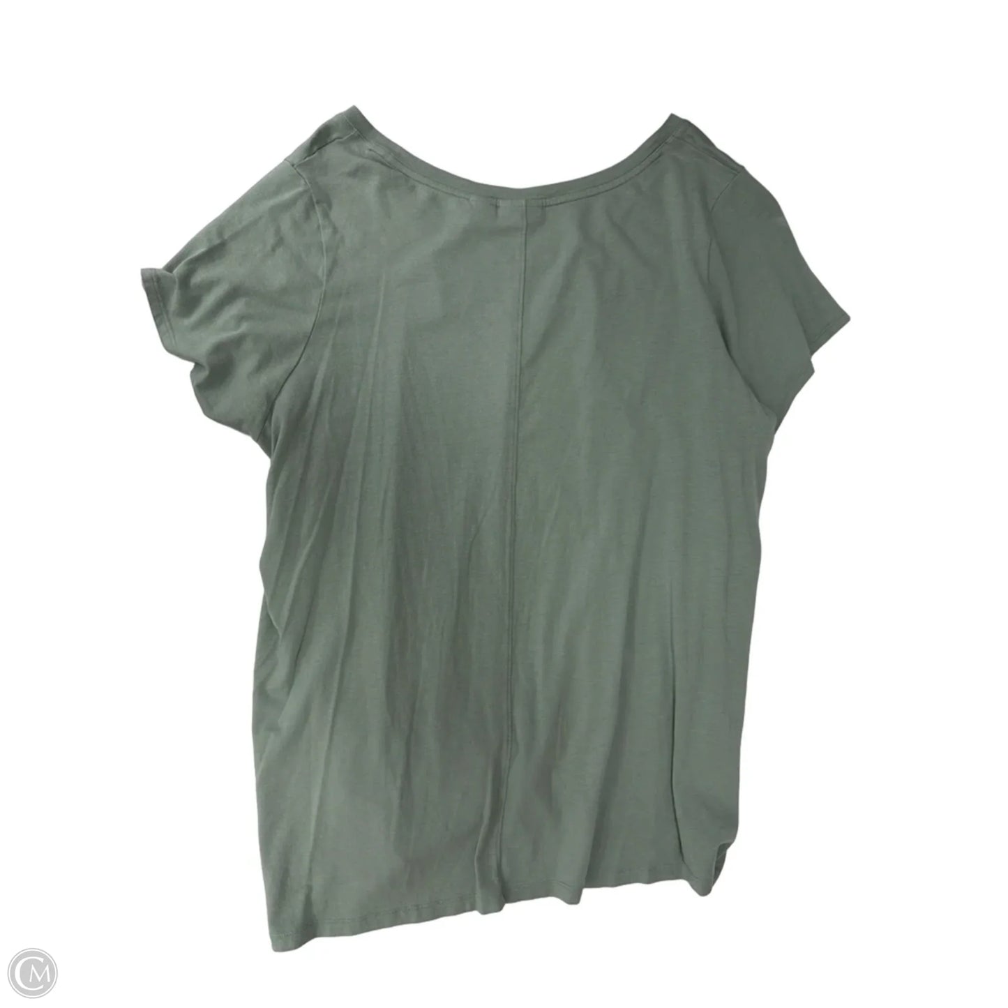 Top Short Sleeve By Tahari In Green, Size: 2x
