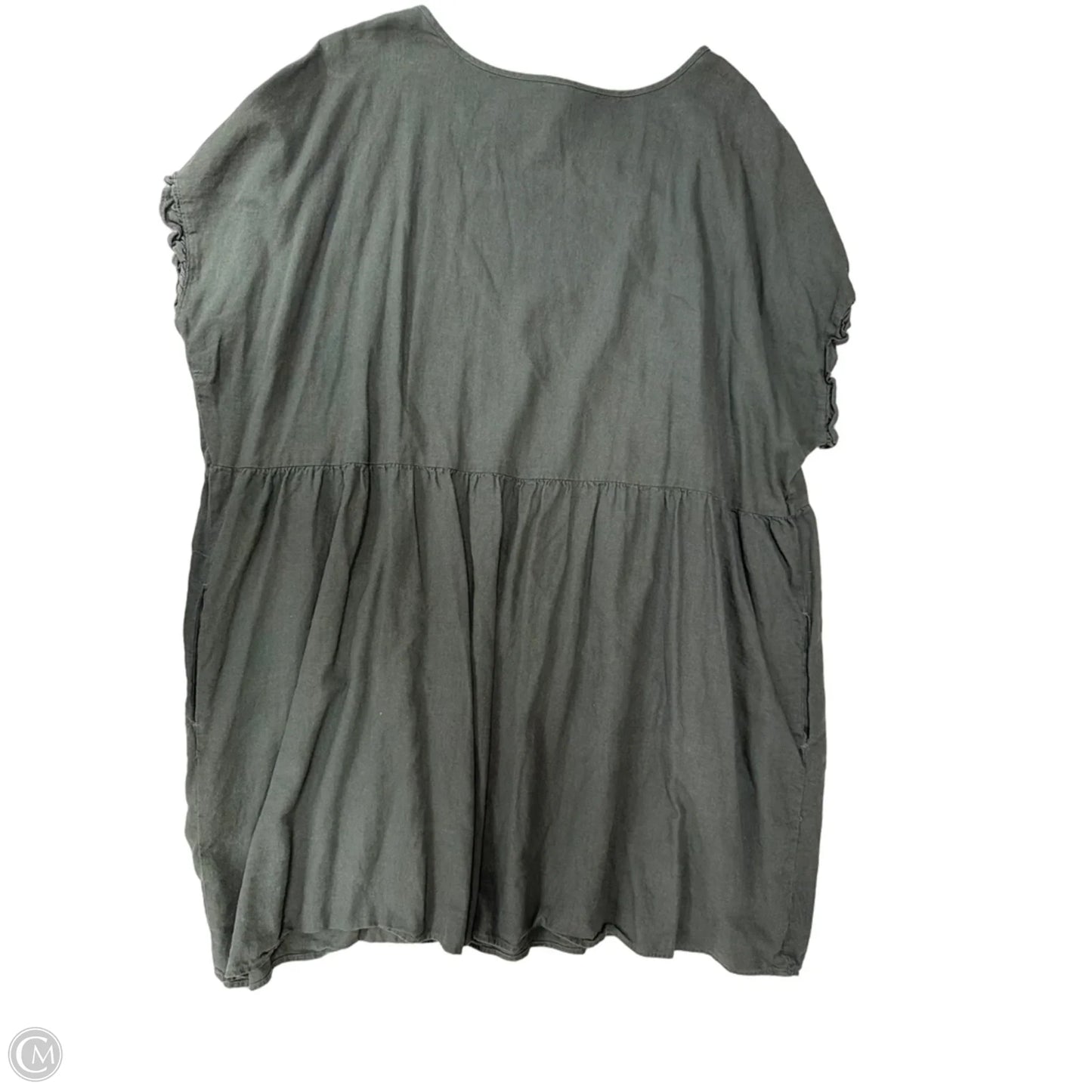 Dress Casual Midi By Sonoma In Green, Size: 2x