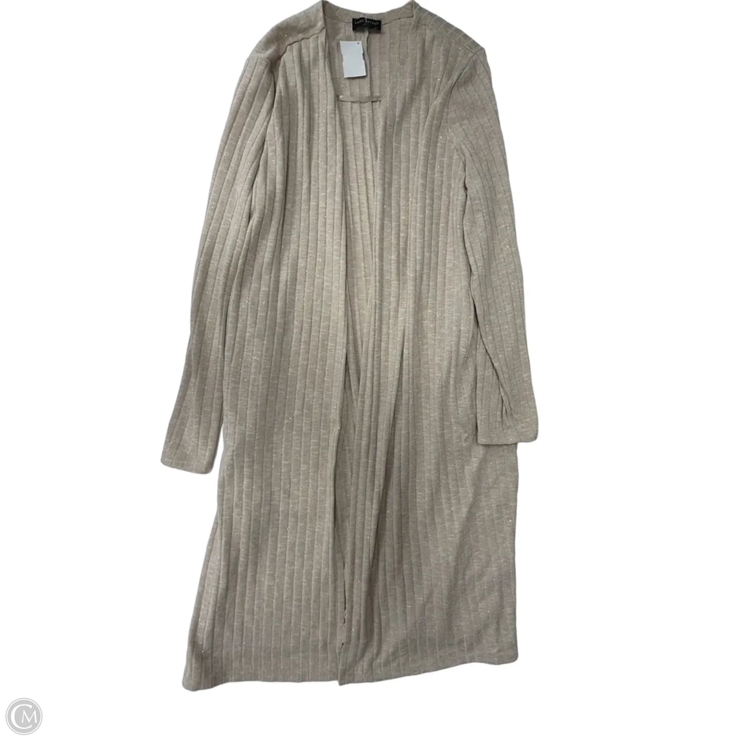 Cardigan By Lane Bryant In Tan, Size: 1x