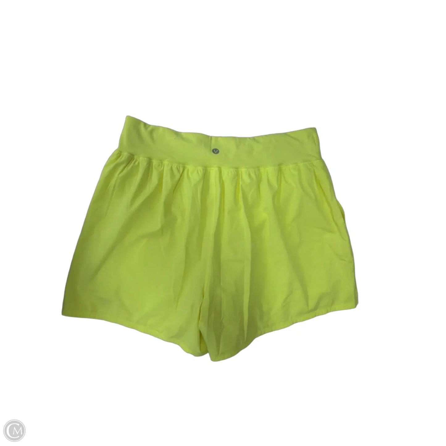 Athletic Shorts By Livi Active In Yellow, Size: 1x