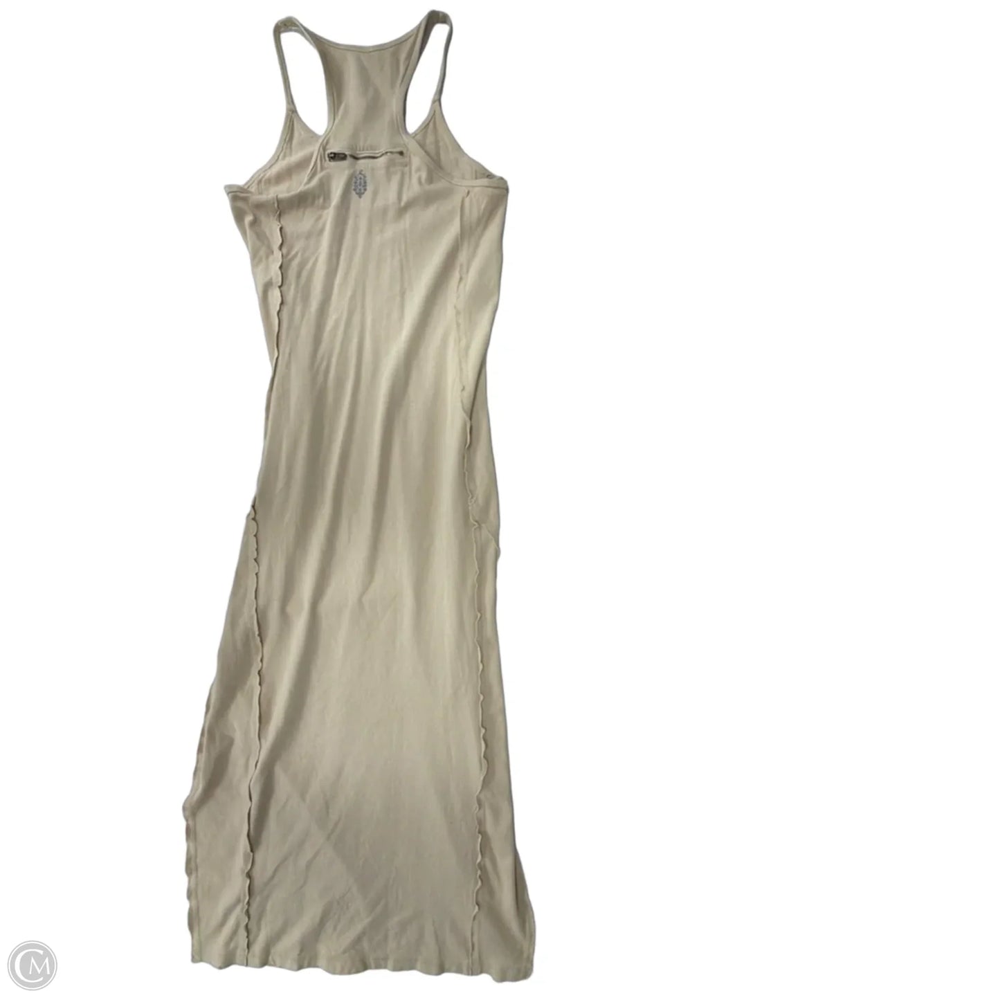 Dress Casual Maxi By Free People In Tan, Size: S