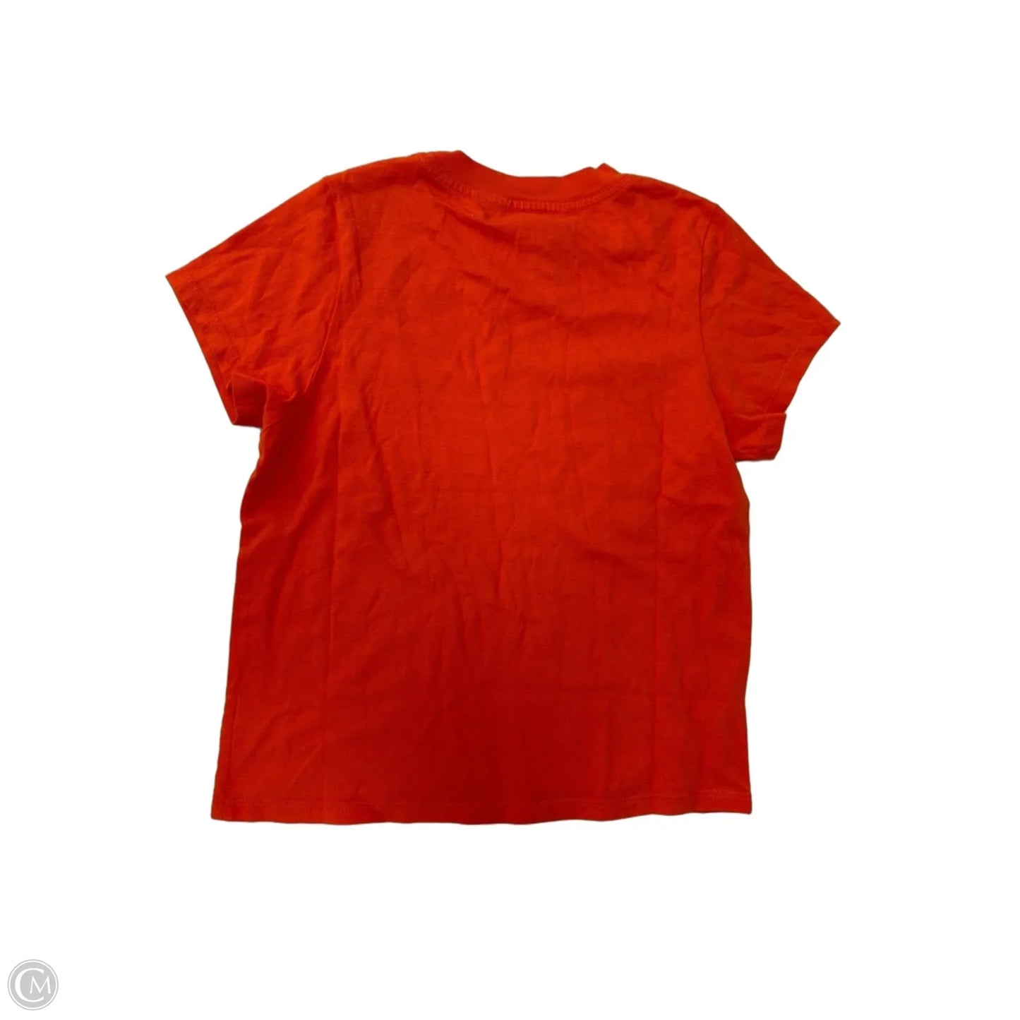 Top Short Sleeve By Spiritual Gangster In Orange, Size: Xs