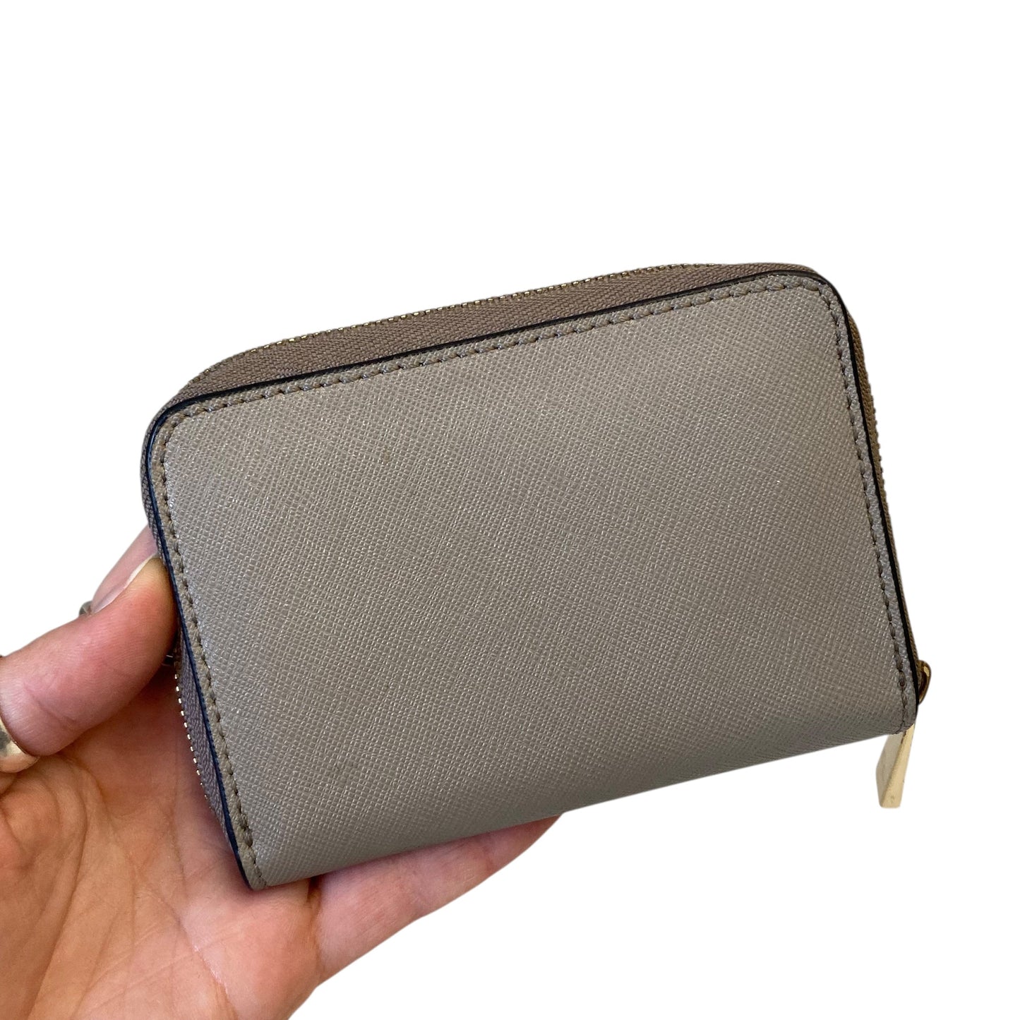 Wallet Designer By Tory Burch In Taupe, Size:Small