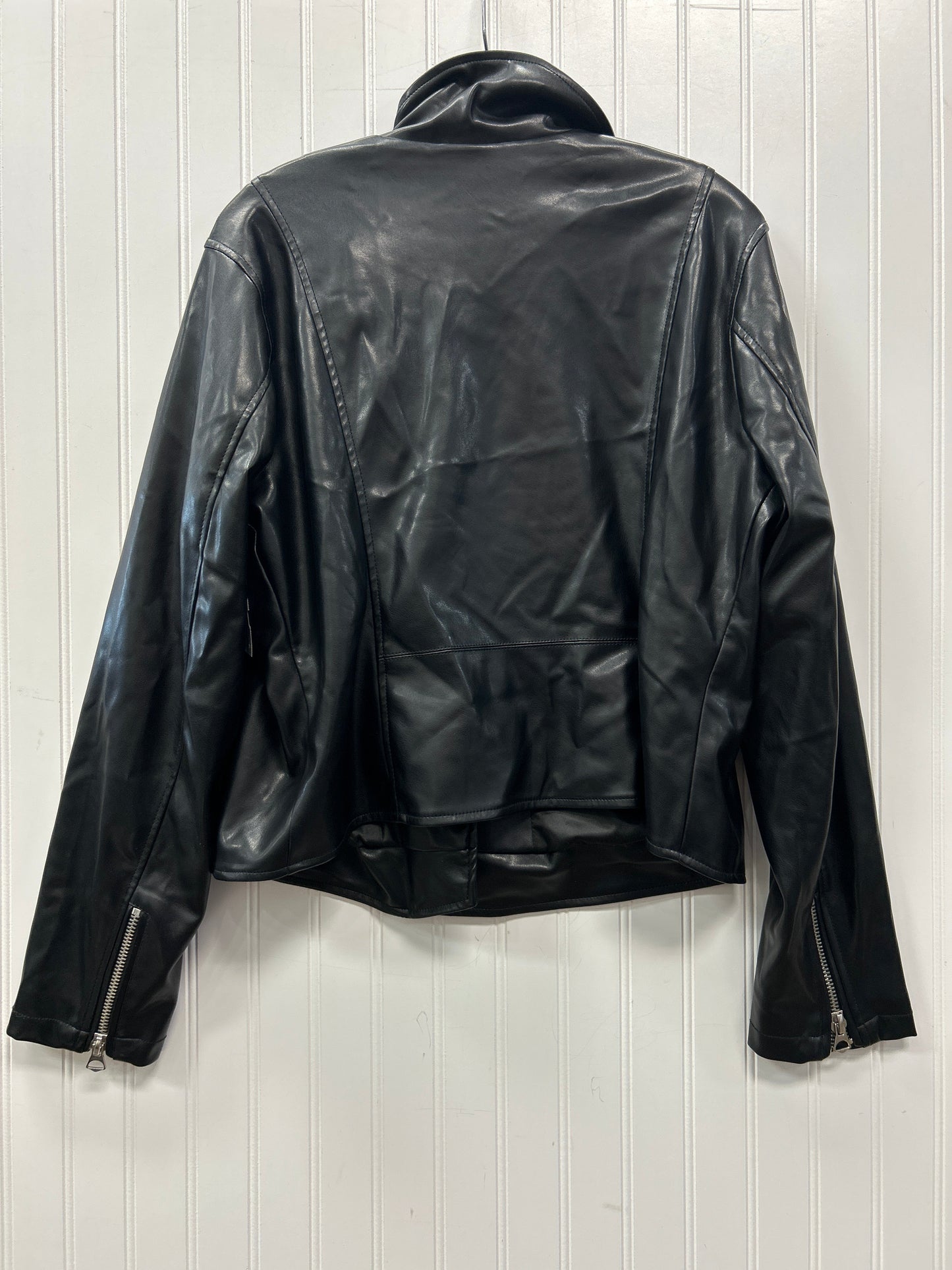 Jacket Moto By Torrid In Black, Size:2X