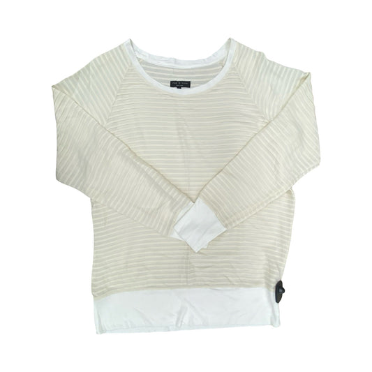 Top Ls By Rag And Bone In Cream, Size:0