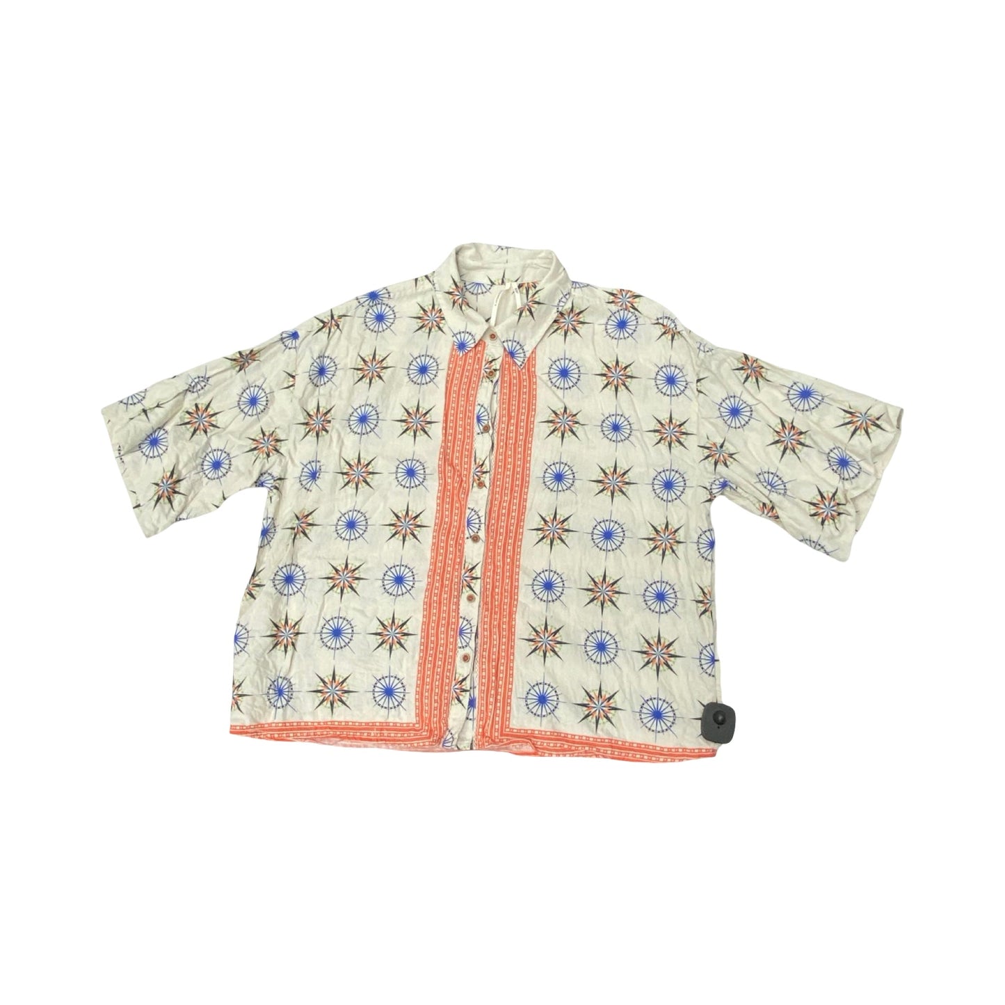 Top Ss By Anthropologie In Multi, Size:L