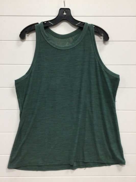 Athletic Tank Top By Old Navy In Green, Size:Xl