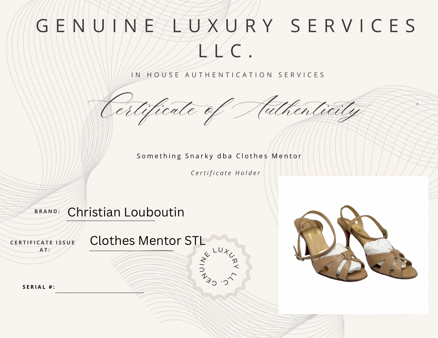 Christian Louboutin Trezuma 85 Luxury Shoes, Size: 6