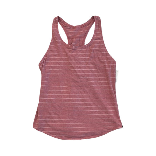 Athletic Tank Top By Lululemon In Mauve, Size:M