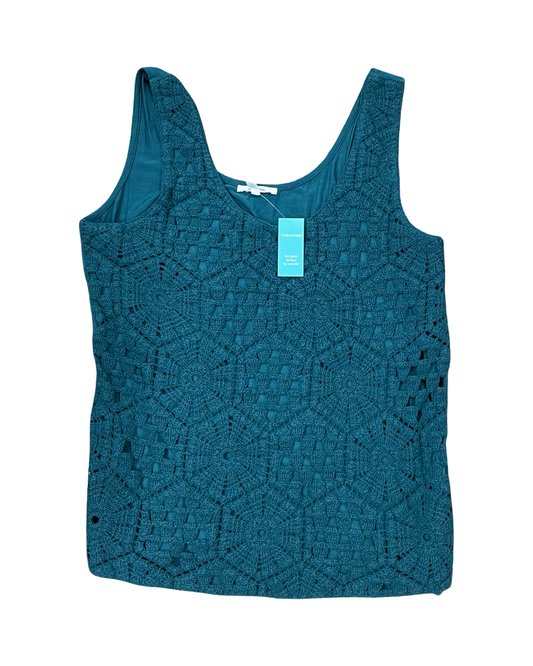 Top Sleeveless By Maurices In Green, Size:M