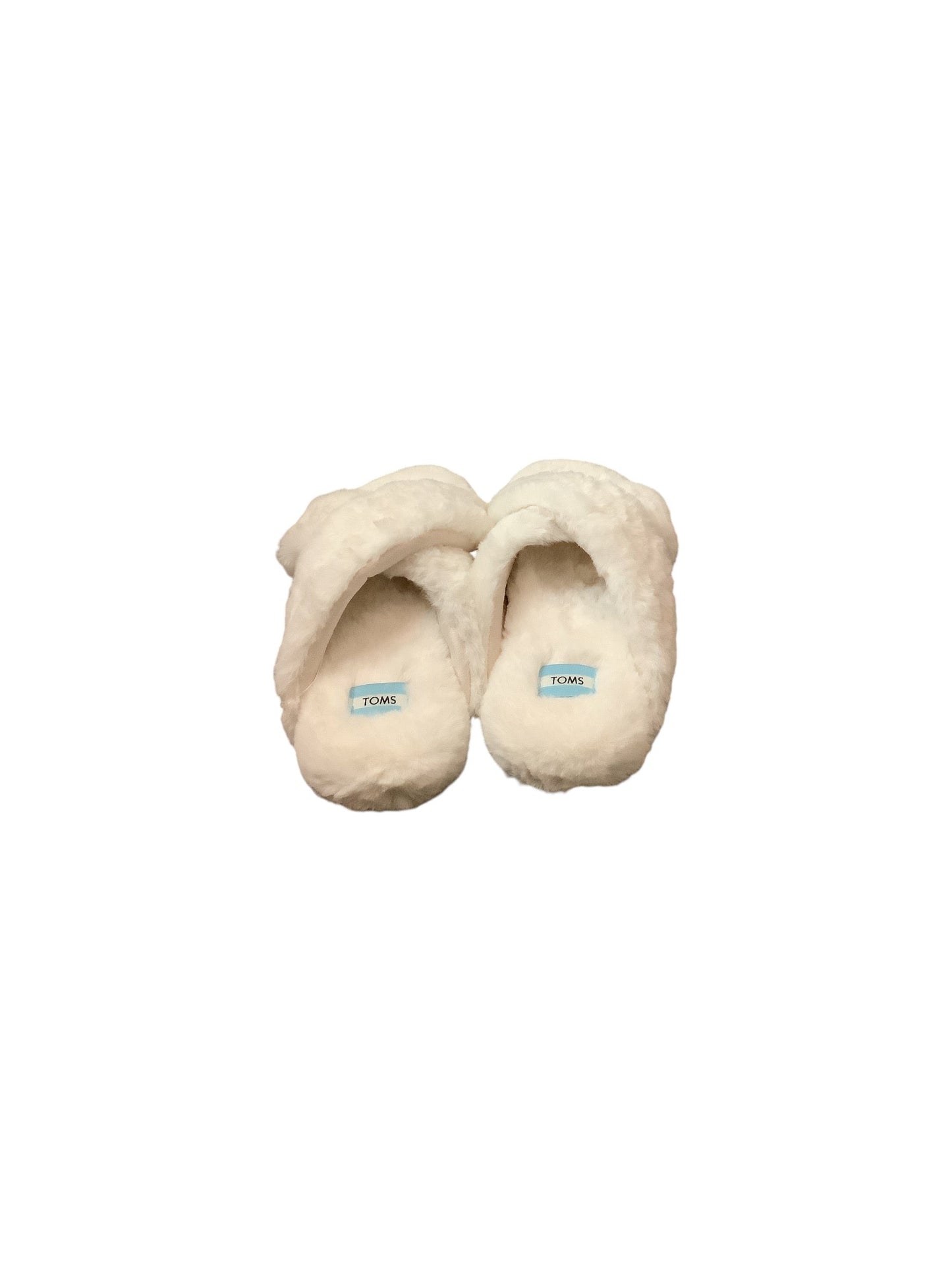 Slippers By Toms In White, Size: 7