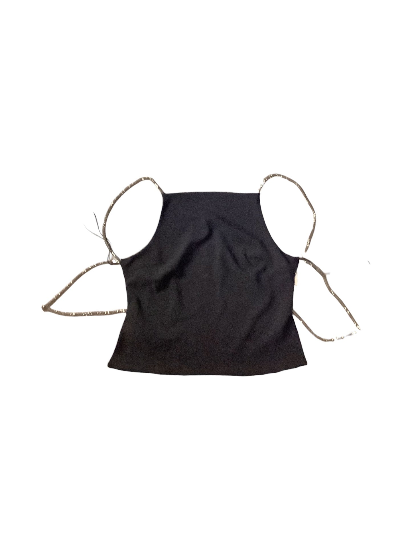 Black Top Sleeveless Basic Zara, Size Xxl