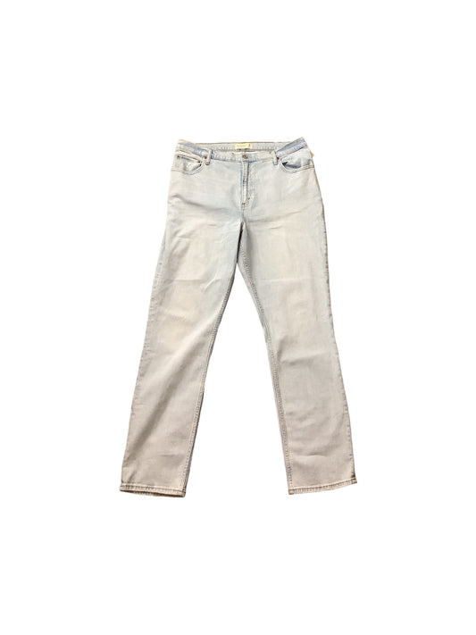 Blue Jeans Straight Abercrombie And Fitch, Size 18