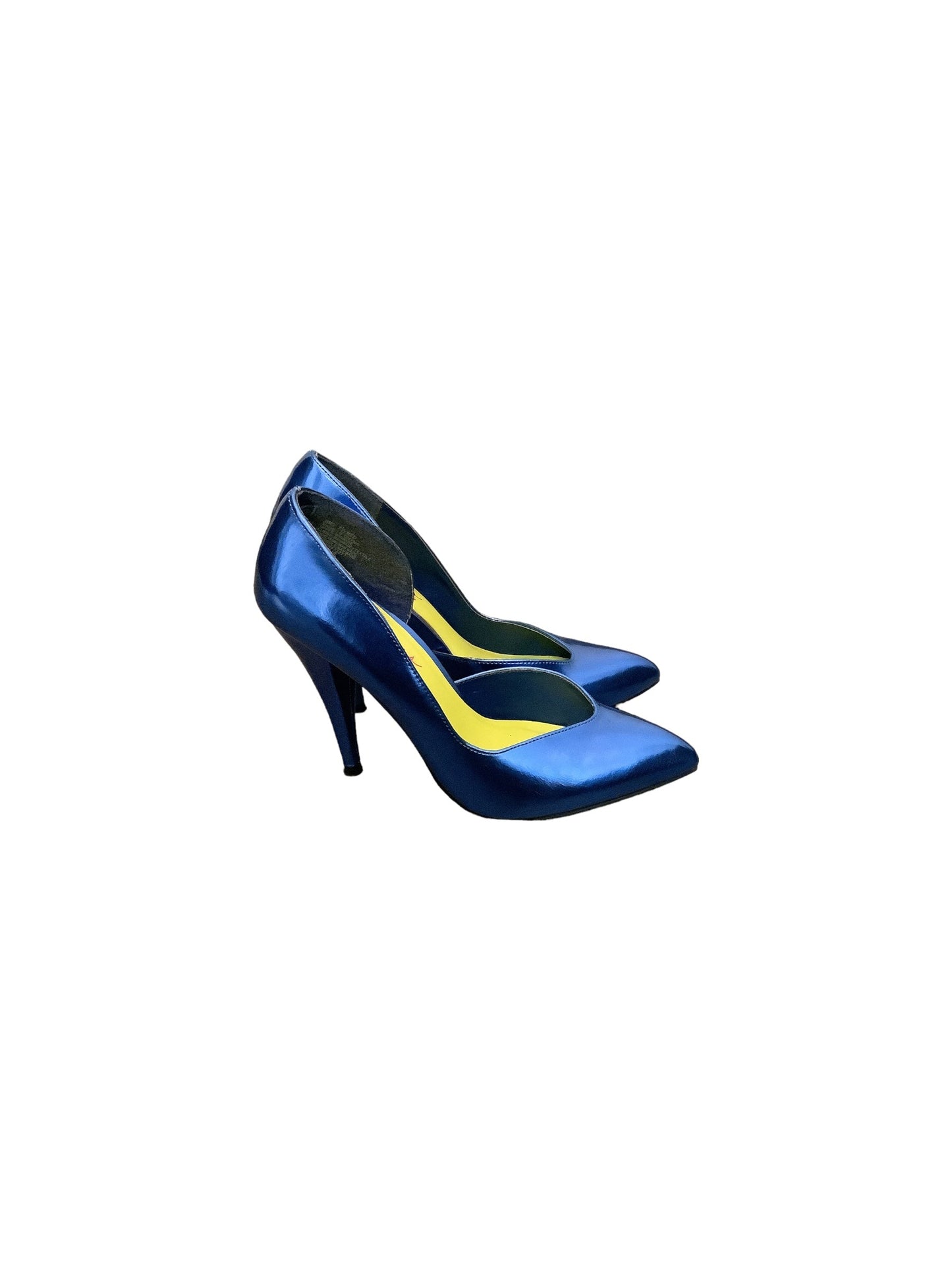 Blue Shoes Heels Stiletto Vera Wang, Size 7.5