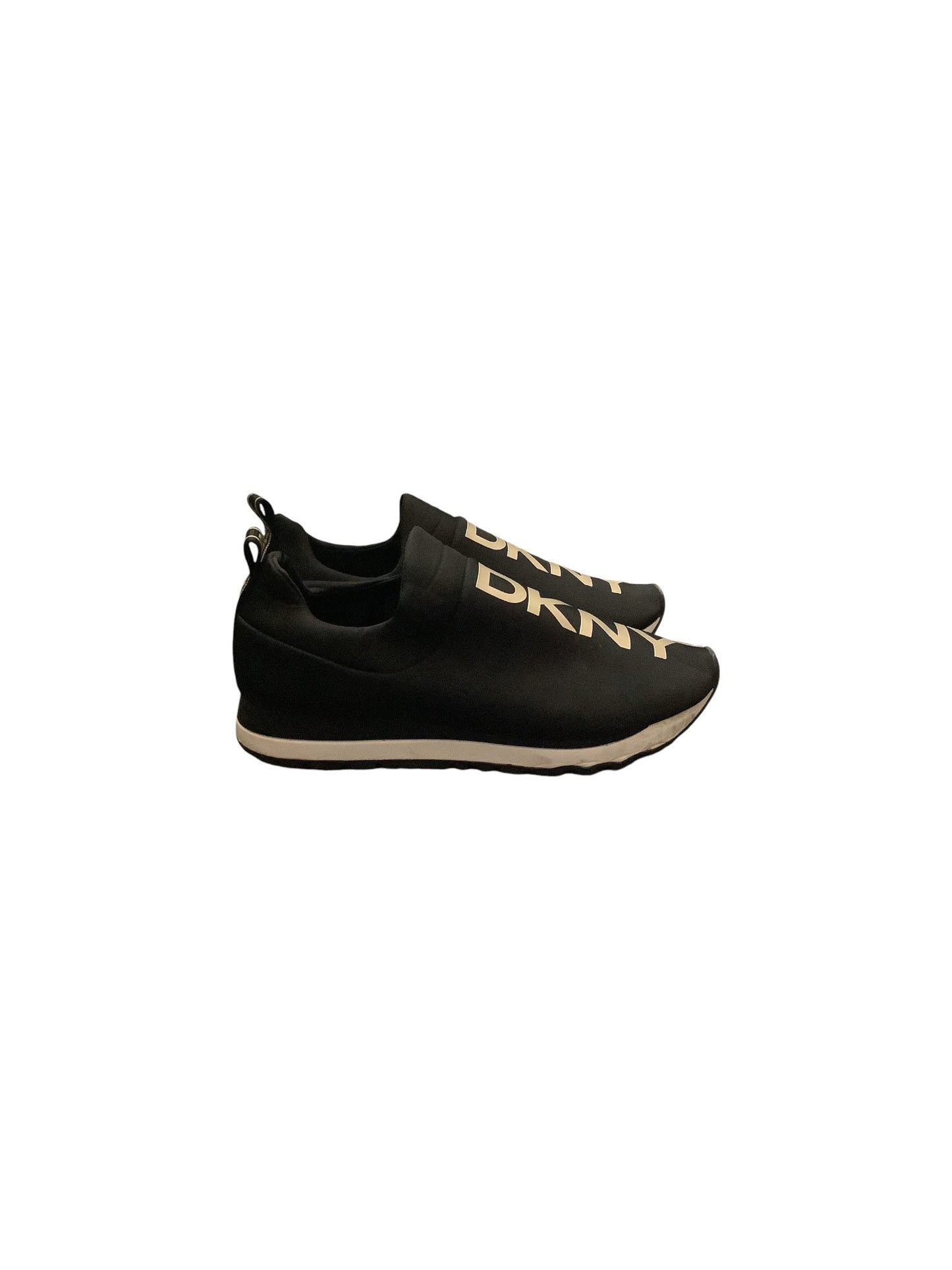 Shoes Sneakers By Dkny In Black, Size: 8.5