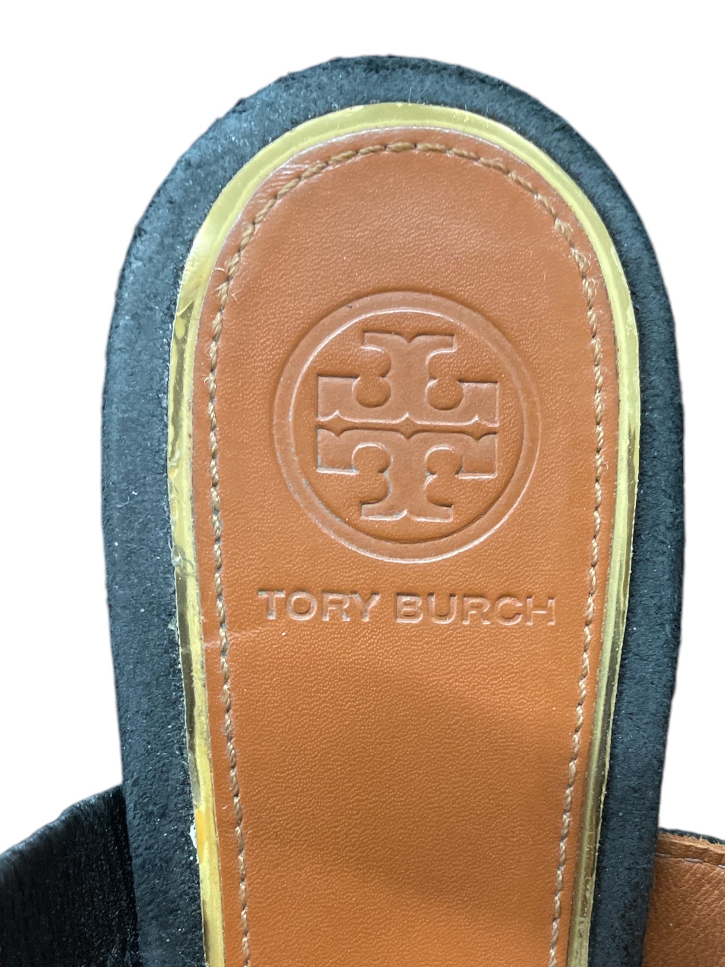 Sandals Flats By Tory Burch In Black, Size: 9