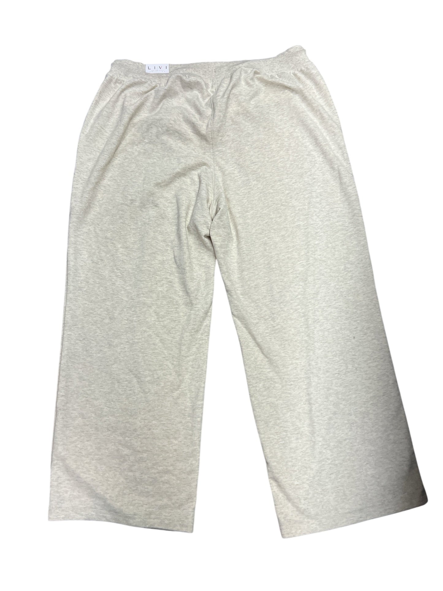 Pants Lounge By Livi Active In Cream, Size: 18