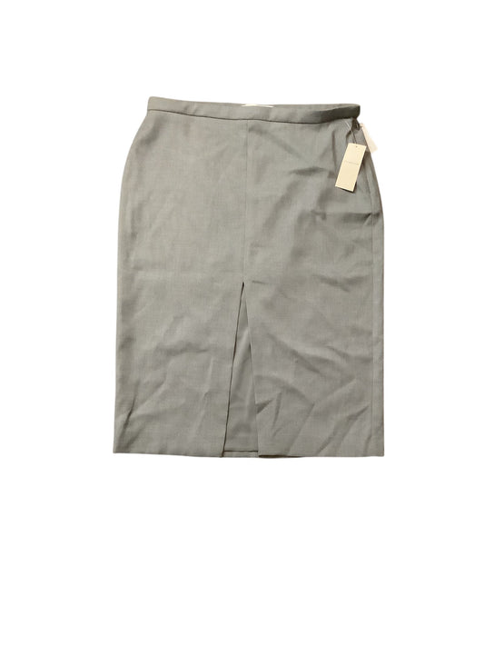 Skirt Midi By Abercrombie And Fitch In Grey, Size: S