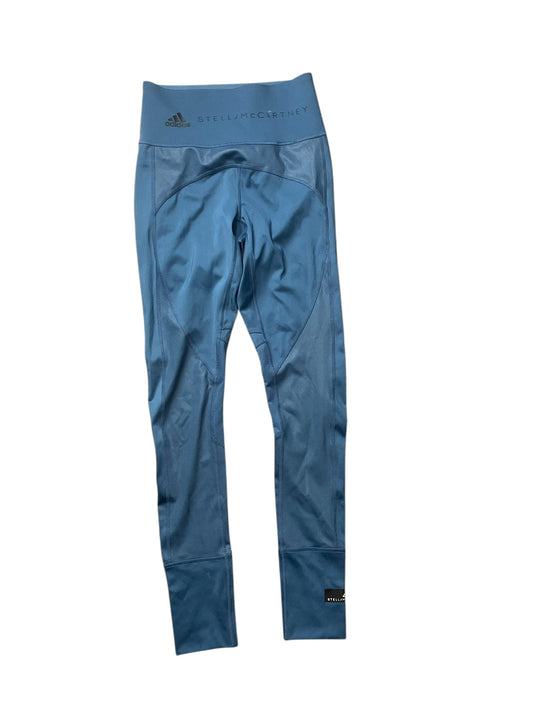 Athletic Leggings By Adidas In Blue, Size: Xs