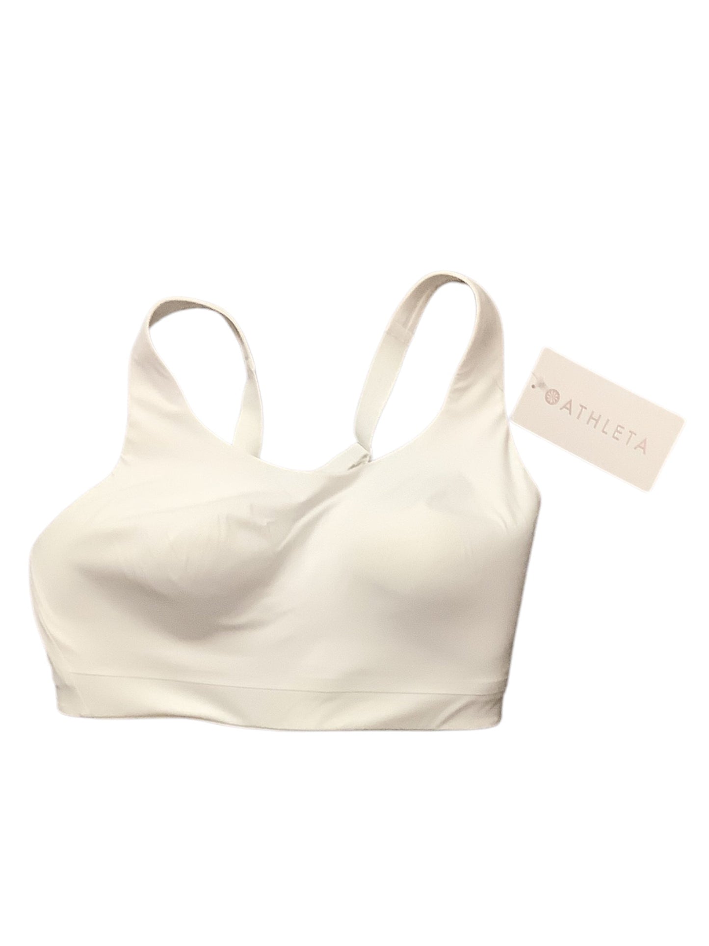 Athletic Bra By Athleta In White