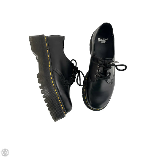 Shoes Flats By Dr Martens In Black, Size: 9