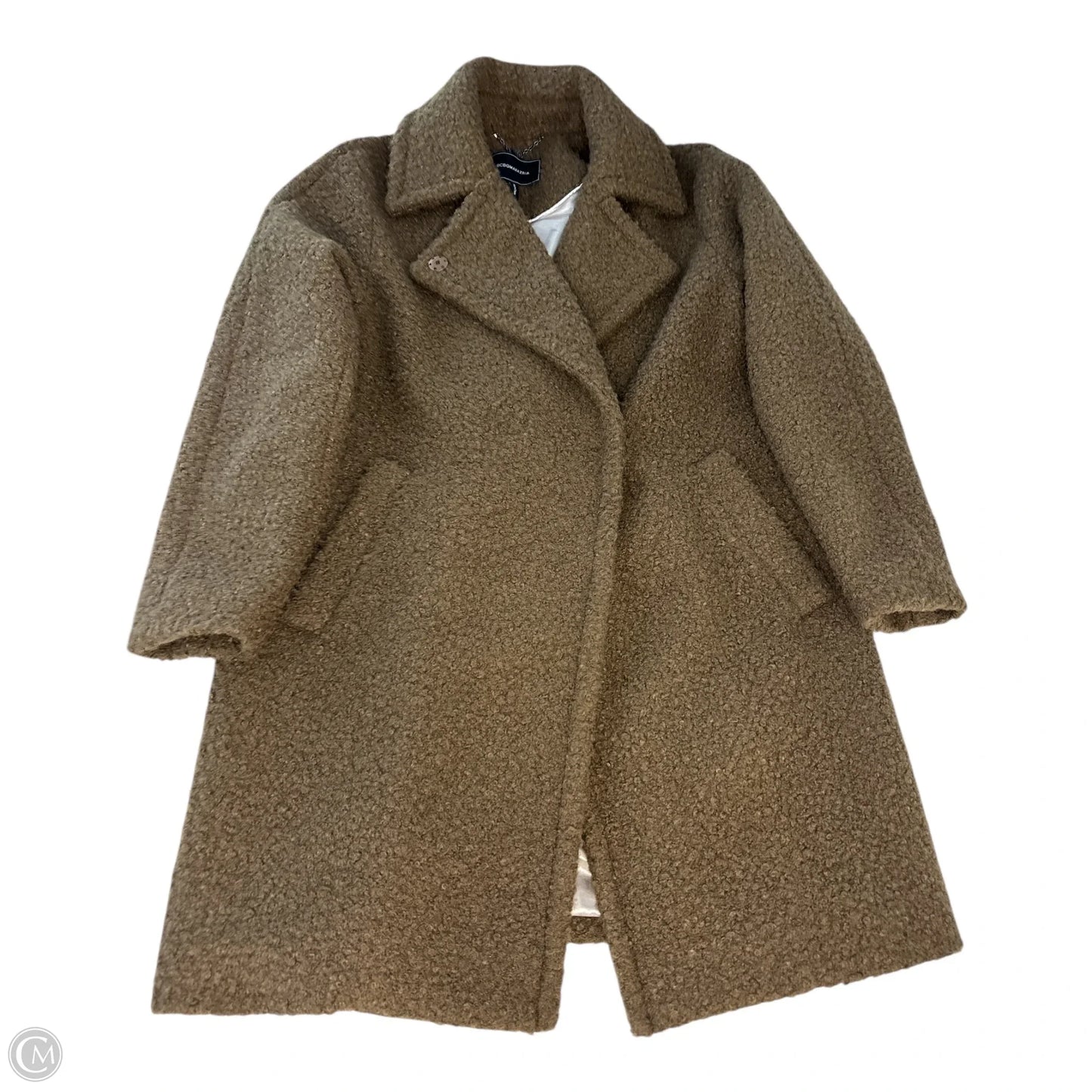 Jacket Faux Fur & Sherpa By Bcbgmaxazria In Brown, Size: S