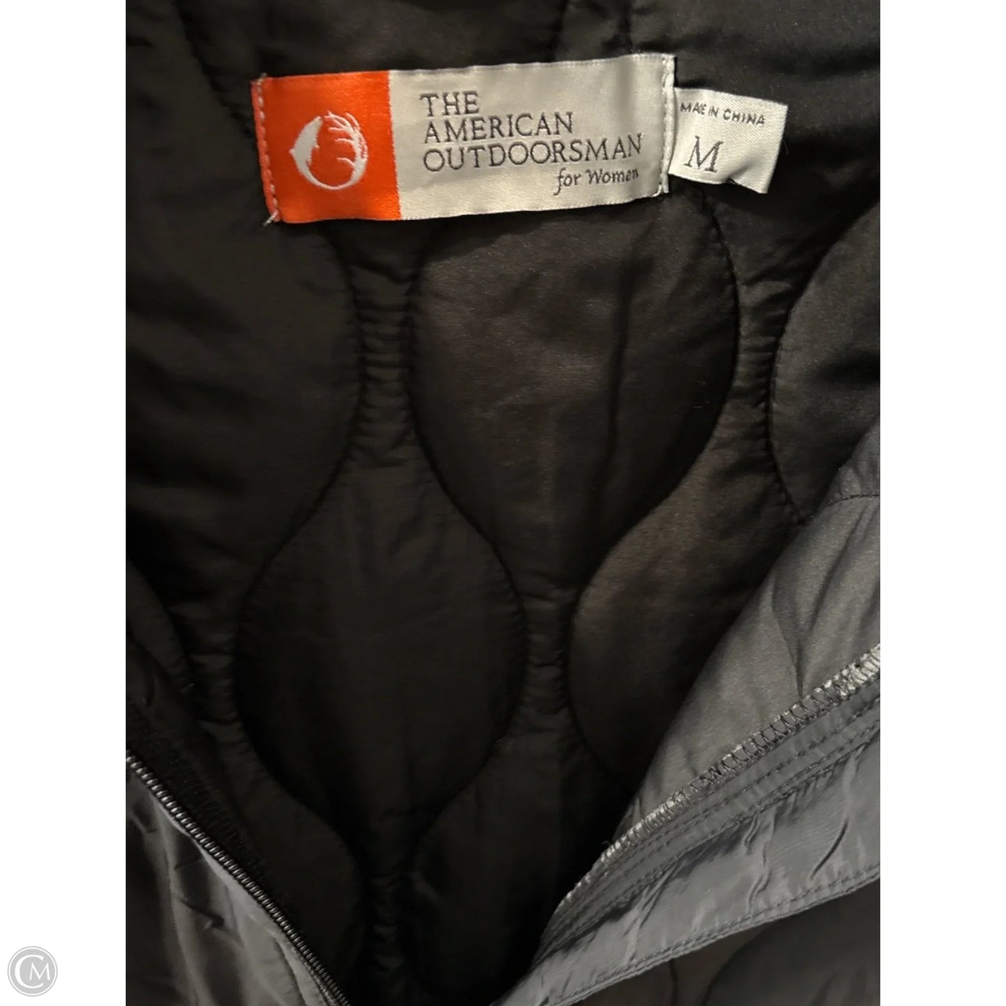 Jacket Puffer & Quilted By Clothes Mentor In Black, Size: M