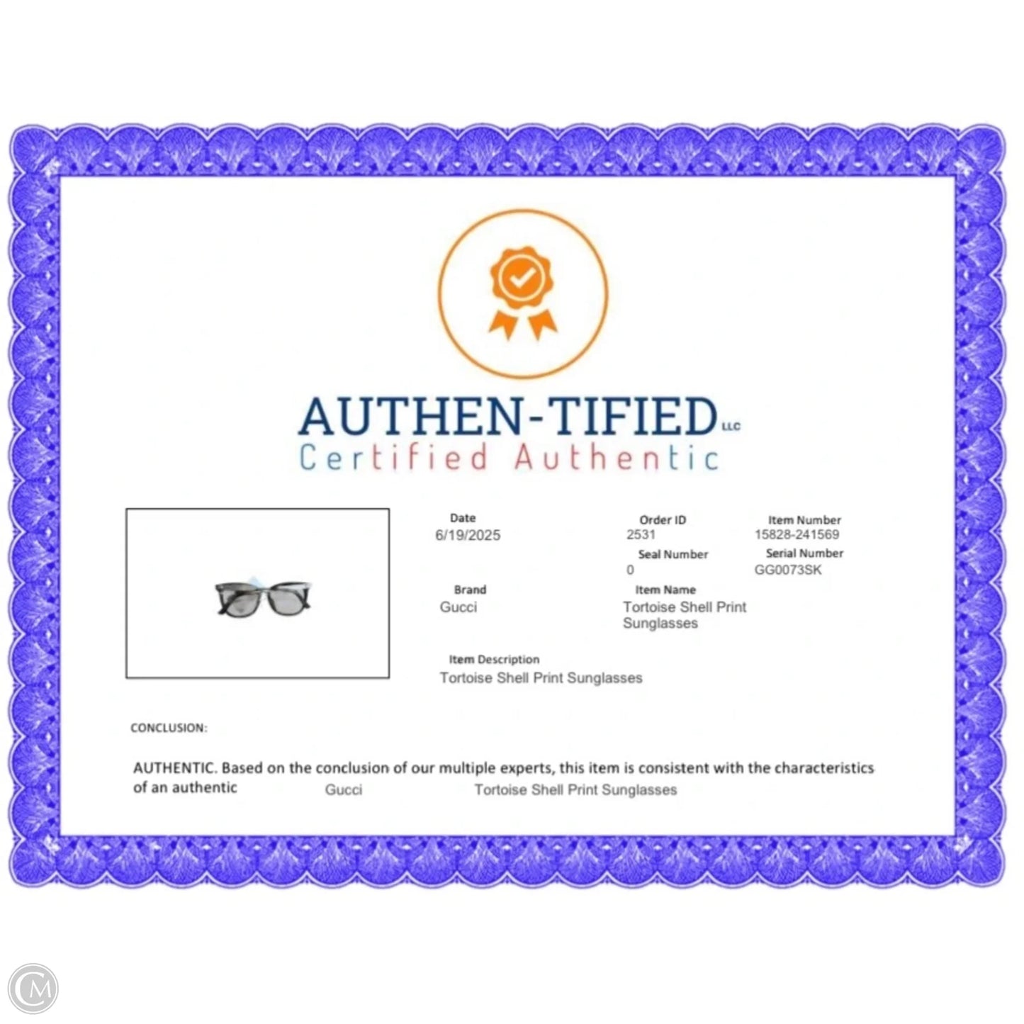 Sunglasses Luxury Designer By Gucci